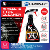 PG Perma Glass PG7882625 Wheel & Tyre Cleaner Non Acid Formula 500ml [ 9556817882625 ]