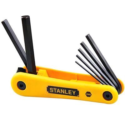 Stanley Hex Key Set Met Folding (7 Pcs/1.5mm-6mm) 69-261