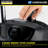 Karcher AD4 PREMIUM Bagless Ash & Dry Vacuum Cleaner 600W 17l [AD4PREMIUM | 16297310]