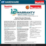 Makita BL1016 CXT® Lithium-Ion Battery, 12V, 1.5 Ah [197393-5]