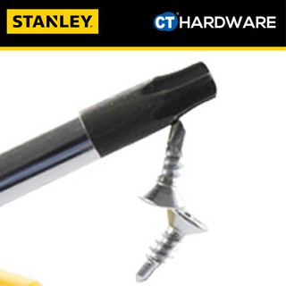 STANLEY CUSHION GRIP SCREWDRIVER TORX SIZE T5 x 80MM TO T40 x 120MM