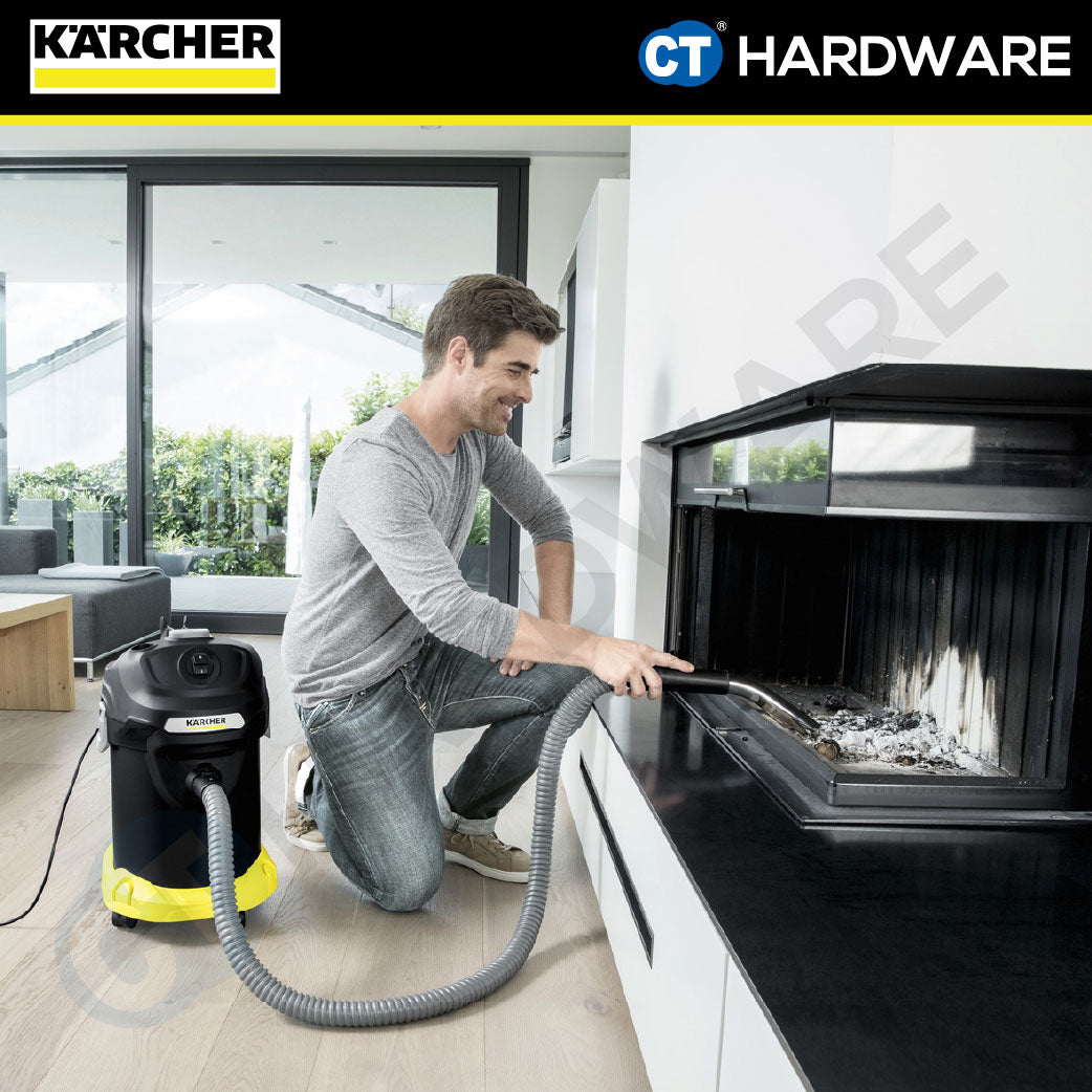 Karcher AD4 PREMIUM Bagless Ash & Dry Vacuum Cleaner 600W 17l [AD4PREMIUM | 16297310]