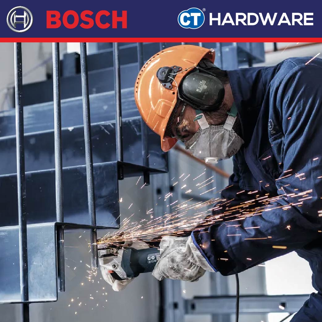 BOSCH 2608600091 CUTTING DISC 100 mm (4″) SUITABLE FOR METAL / CARBON STEEL [ 16 x 2.5 mm ] - 1PC