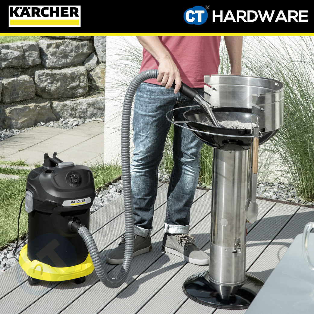 Karcher AD4 PREMIUM Bagless Ash & Dry Vacuum Cleaner 600W 17l [AD4PREMIUM | 16297310]