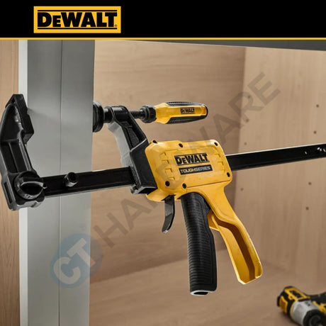 DEWALT DWHT83601 TOUGHSERIES™ 24" Hybrid Clamp | Heavy-Duty Trigger & Screw Bar Clamp | 825 lbs Clamping Force