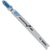 Bosch Jigsaw Blades T123X 100mm - Metal Progressor (5 Pack) 2608638473