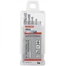 BOSCH 2607019114 HSS-G Metal Drill Bit Set (5-pcs)