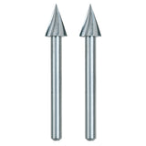 Dremel 125 1/4" 6.4mm High Speed Cutters Carving / Engraving Shank