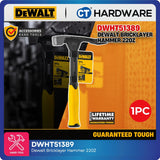 DEWALT DWHT51389-0 20oz Bricklayer Hammer | One-Piece Steel Masonry Hammer with Extra-Wide Chisel Blade