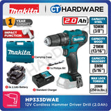 MAKITA HP333DZ | HP333DWYE | HP333DWY | HP333DWAE | HP333DSME CORDLESS HAMMER DRIVER DRILL  12V | 10MM ( 3/8" )