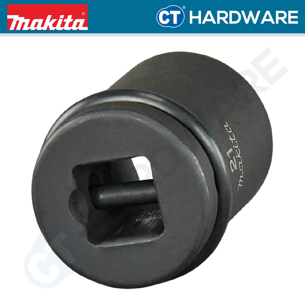 MAKITA 134838-2 IMPACT SOCKET SQUARE DRIVE 1/2" 21 X 38MM