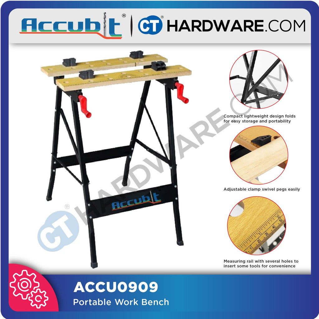 Accubit Portable Work Bench ACCU0909