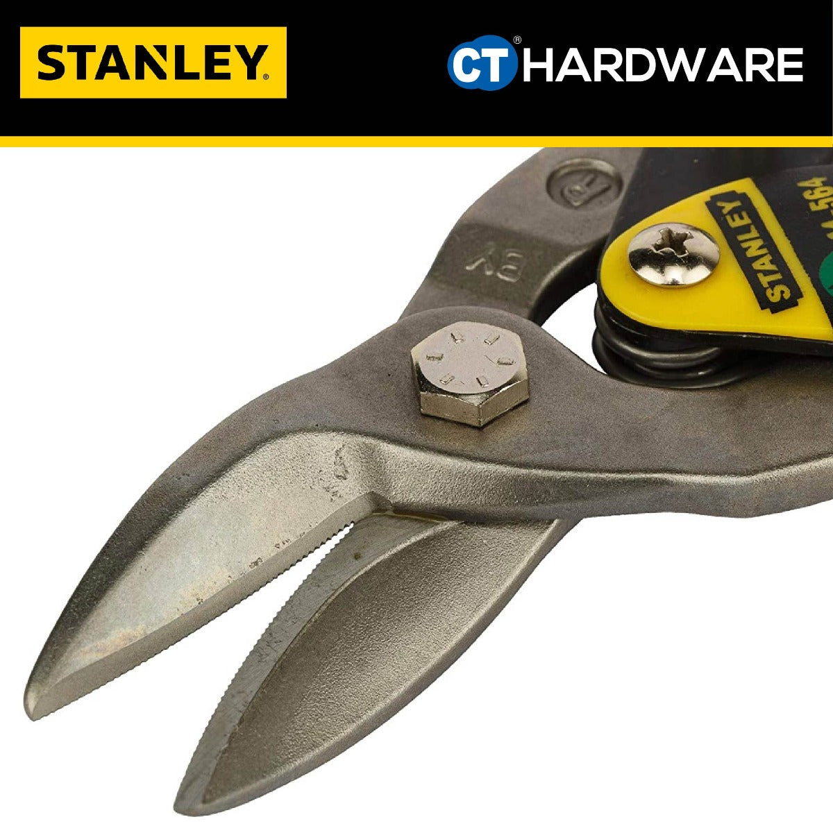 STANLEY MAX STEEL AVIATION SNIPS LEFT 10" 250MM STRAIGHT / LEFT / RIGHT [ 14562 / 14563 / 14564 ]