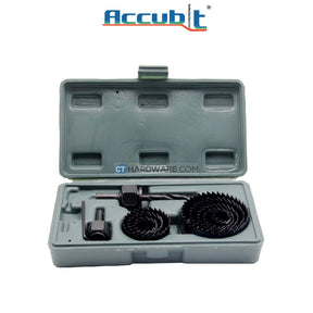 Accubit 11pcs Woodworking Hole Saw Kit Set