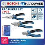 Bosch PRO Pliers Set 3pcs [1600A016BG]