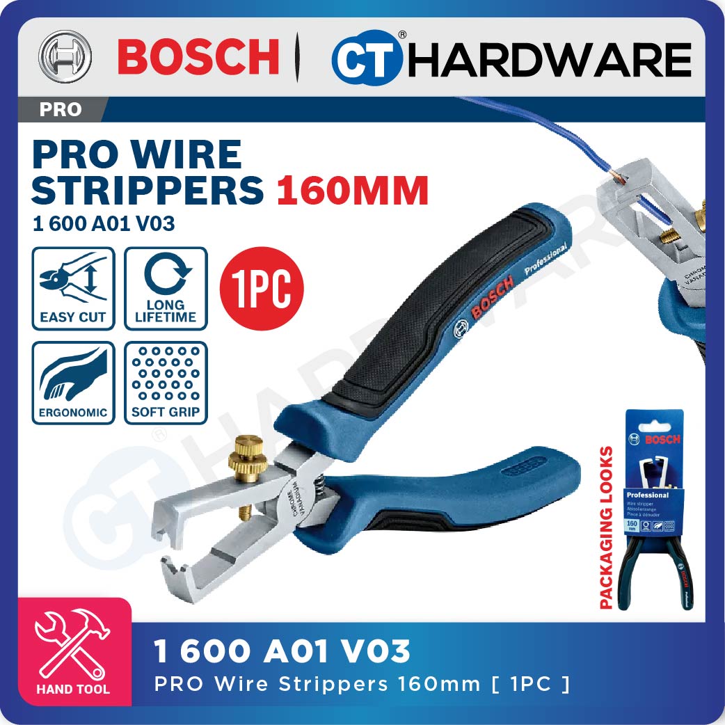 Bosch PRO Wire Stripper 160mm [1600A01V03]