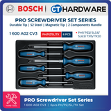Bosch PRO Screwdriver Set SL/PH/PZ/TX 6pcs [1600A02CV3]