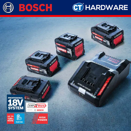 Bosch 1 600 A03 6Z7 Expert Range Battery Pack 18V 5.5AH EXBA18V-55 1600A036Z7