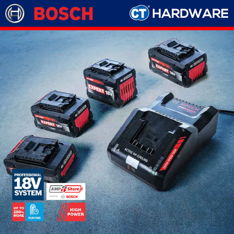 Bosch Original 18V Lithium-Ion Expert Range Battery Packs EXBA18V-40 EXBA18V-55 EXBA18V-80 EXBA18V-150