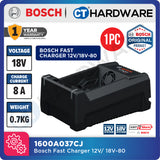Bosch 1600A037CJ Professional Charger 12V/18V-80 | GAL12V/18V-80 [ Fast Charger ]