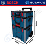 Bosch 1600A037DY L-BOXX Contractor Set 3 Professional Carrying Case System