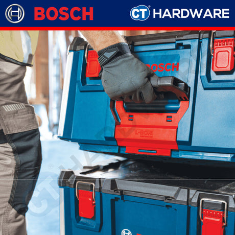 Bosch 1600A037DY L-BOXX Contractor Set 3 Professional Carrying Case System