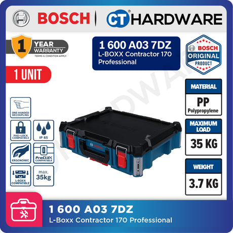 Bosch L-BOXX Contractor 1600A037E0 1600A037E1 1600A037E2 1600A037E3 1600A037E4 1600A037E5 1600A037DZ 1600A037DY