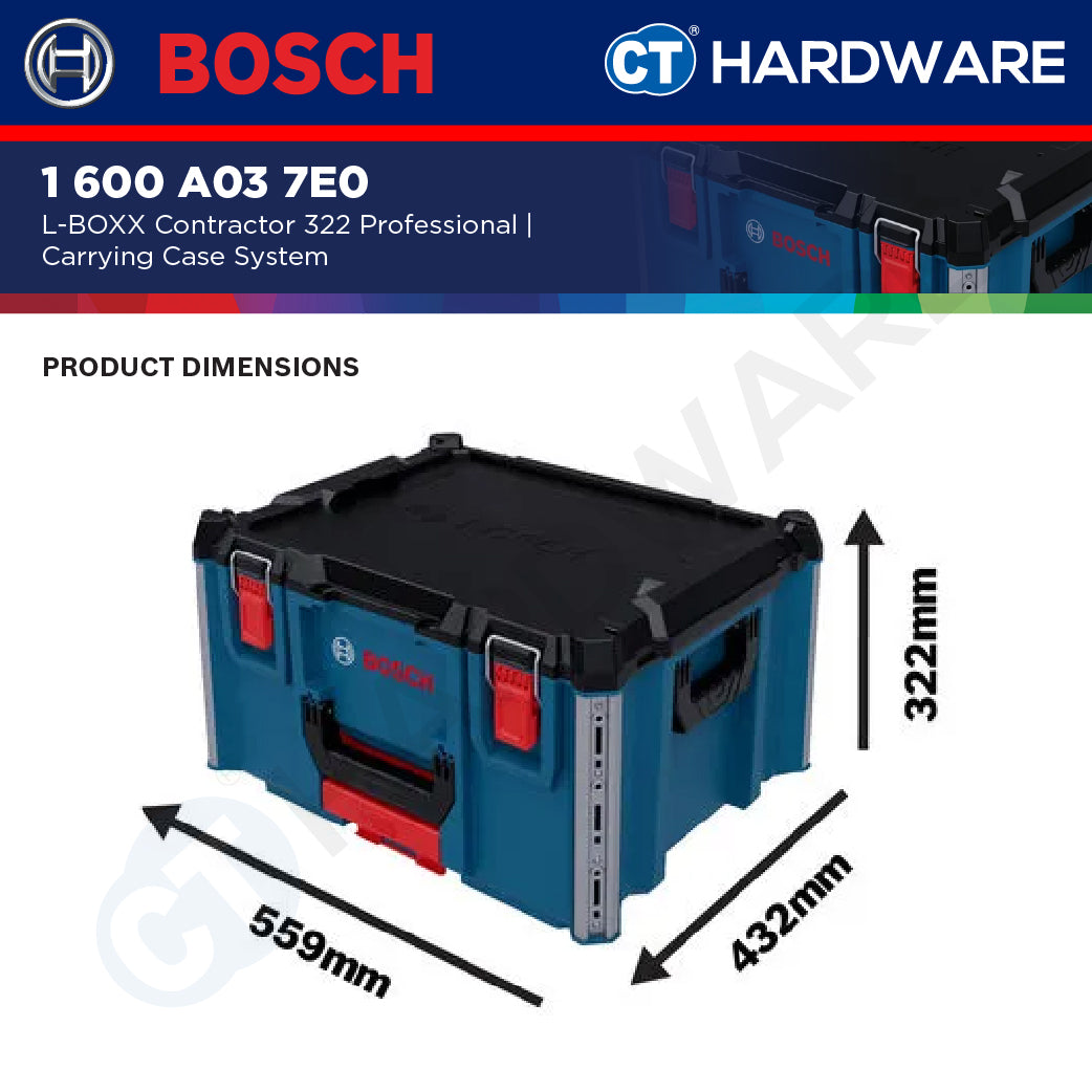 Bosch 1 600 A03 7E0 L-BOXX Contractor 322 Professional [1600A037E0]