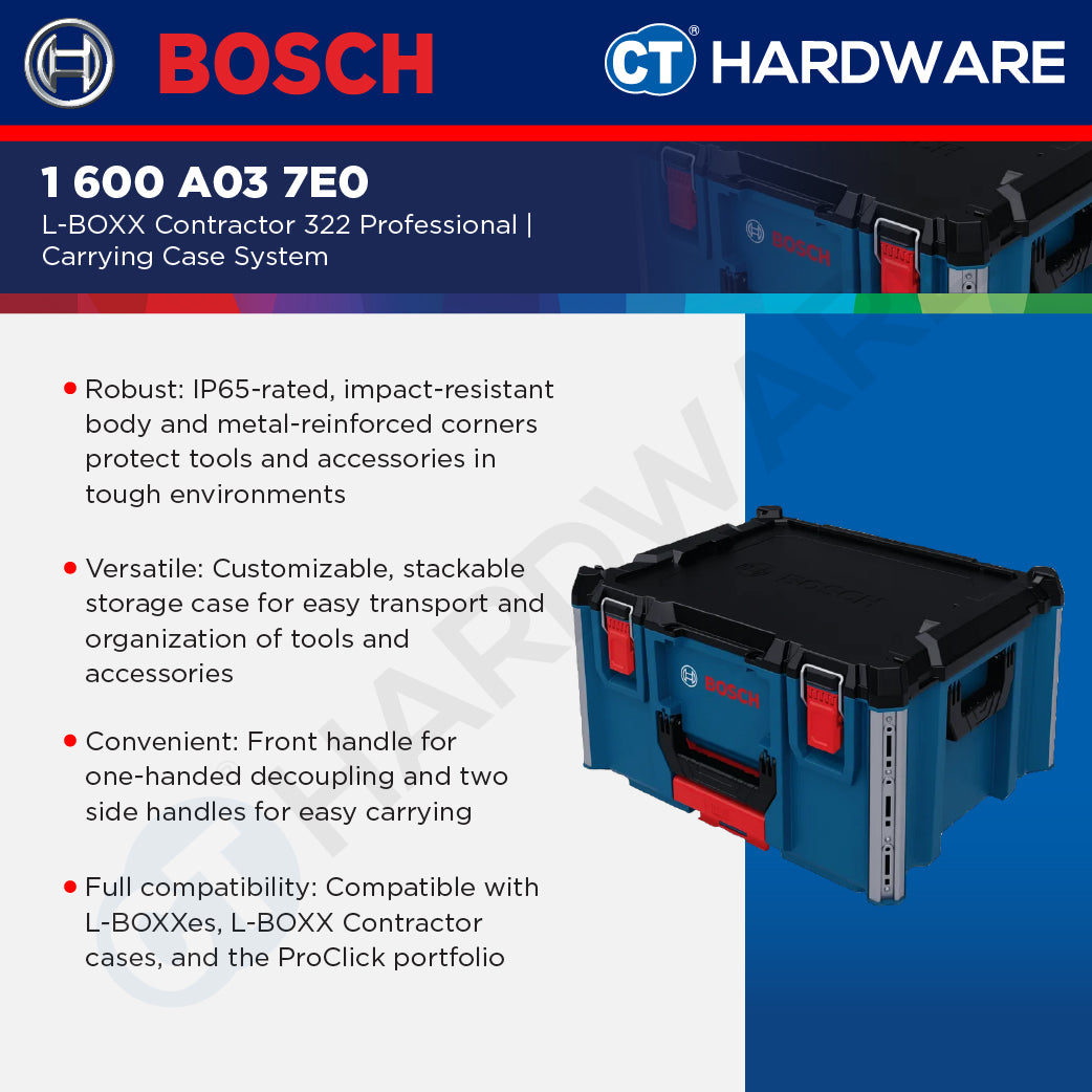 Bosch 1 600 A03 7E0 L-BOXX Contractor 322 Professional [1600A037E0]