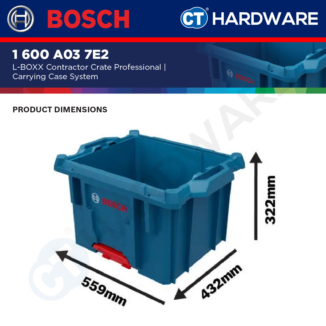 Bosch 1 600 A03 7E2 L-BOXX Contractor Crate Professional [1600A037E2]