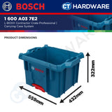 Bosch 1 600 A03 7E2 L-BOXX Contractor Crate Professional [1600A037E2]