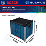 Bosch 1 600 A03 7E3 L-BOXX Contractor Drawer 3 Professional [1600A037E3]