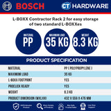 Bosch 1 600 A03 7E4 L-BOXX Contractor Rack 2 Professional [1600A037E4]