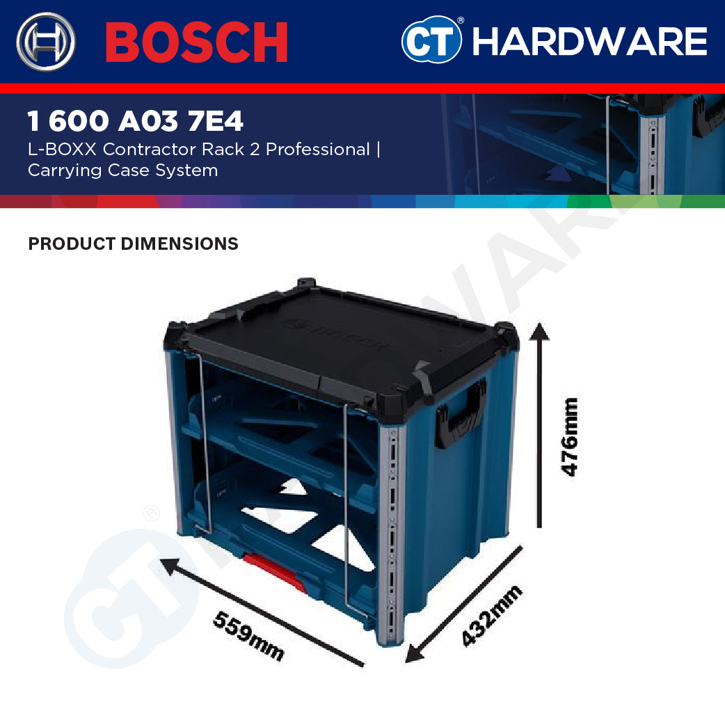 Bosch 1 600 A03 7E4 L-BOXX Contractor Rack 2 Professional [1600A037E4]