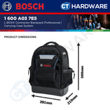 Bosch 1 600 A03 7E5 L-BOXX Contractor Backpack Professional [1600A037E5]
