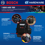Bosch 1 600 A03 7E5 L-BOXX Contractor Backpack Professional [1600A037E5]