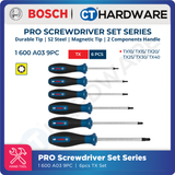 Bosch PRO Screwdriver Set Torx 6pcs [1600A039PC]