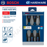Bosch PRO Screwdriver Set Torx 6pcs [1600A039PC]