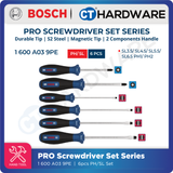 Bosch PRO Screwdriver Set PH/SL 6pcs [1600A039PE]