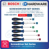 Bosch Screwdriver Set PH/PZ/SL 6pcs [1600A039PH]