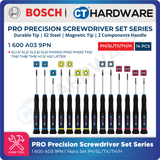 Bosch PRO Precision Screwdriver Set PH/SL/TX/TH/H 14pcs [1600A039PN]