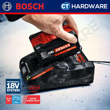 Bosch 1 600 A03 D3B Expert Range Fast Charger 18V EXAL18V-160 1600A03D3B
