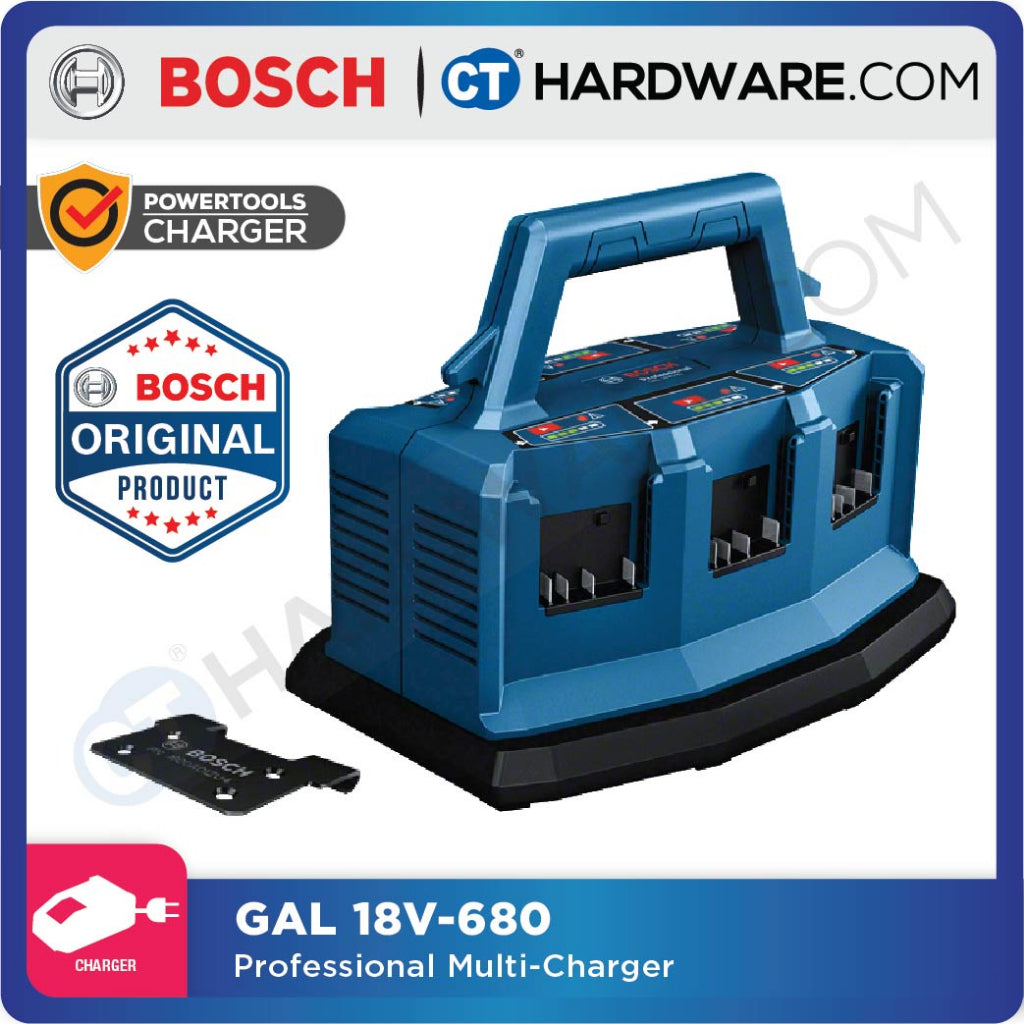 BOSCH ORIGINAL 18V LITHIUM-ION BATTERY PACKS AND CHARGERS [ ProCore ] - 1PC