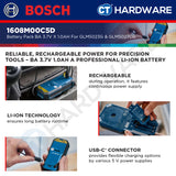 Bosch 1608M00C5D Battery Pack BA 3.7V x 1.0AH | For GLM5023G & GLM5027CG Laser Measure [ ACCESSORIES ]
