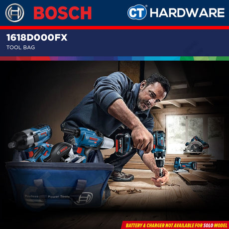 🎁 Bosch 1618D000FX Tool Bag 490mm x 280mm x 250mm (100% off)