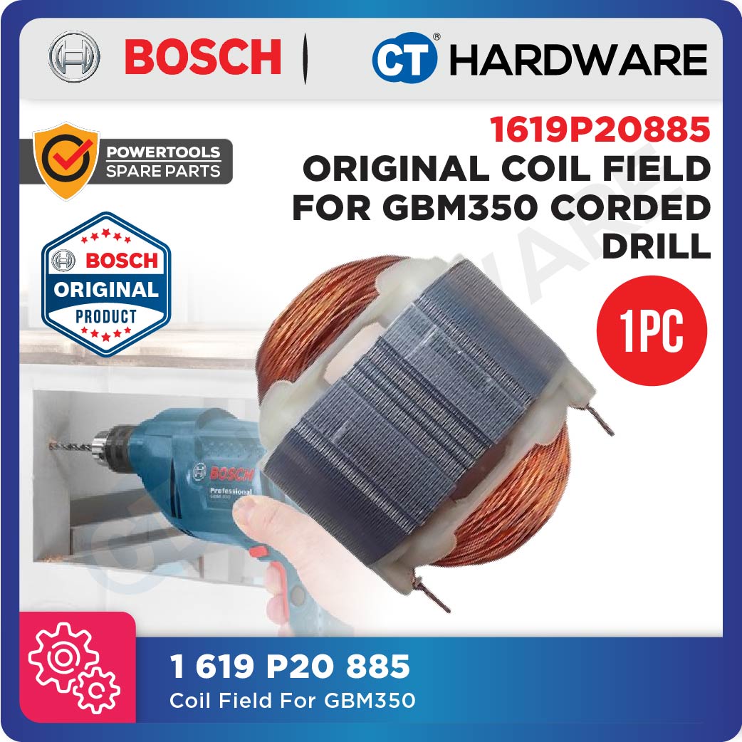 BOSCH 1619P20885 ORIGINAL COIL FIELD FOR GBM350 ELECTRIC DRILL