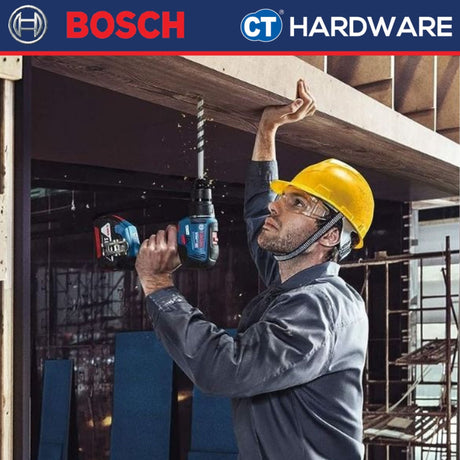 Bosch 06119090L6 Cordless BL Combo Set GBH18V26 + GSR18V50 with 4.0Ah & 8.0Ah Batteries, Charger & L-BOXX