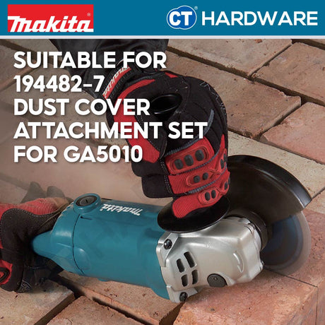 Makita 194482-7 Dust Cover Attachment Set For Model: GA5010, GA5020/C, GA6010, GA6020/C