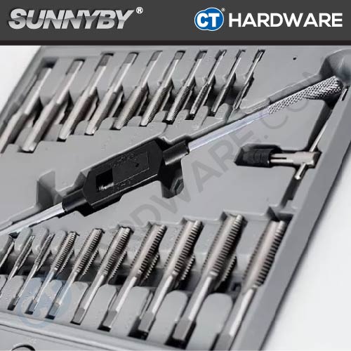 SunnyBy 19538045 Alloy Steel Tap & Die Set (45 Pcs)