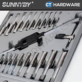 SunnyBy 19538045 Alloy Steel Tap & Die Set (45 Pcs)